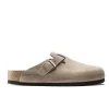 Birkenstock Boston Soft Footbed 1018147 Tobacco Brown Natural Leather Clog | newshoes.ie