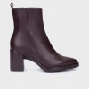 Wonders Vera 01 L-1601 Brown Leather Ankle Boot | newshoes.ie