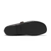 Clarks Livia Jane 26327192 Dark Brown Croc Mary Jane Style Flat Pump | newshoes.ie