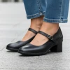 Clarks Shaya Jane 26182996 Black Leather Dressy Shoe | newshoes.ie