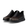 Remonte D2V01-05 Brown, Bronze & Leopard Wide Fit Sneaker | newshoes.ie