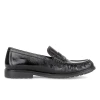 Gabor 4009.01.001 Black Leather Block Heel Loafer | newshoes.ie