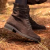 Remonte D2W80-25 Brown Suede Lace-Up Boot | newshoes.ie