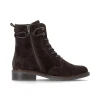 Remonte D2W80-25 Brown Suede Lace-Up Boot | newshoes.ie