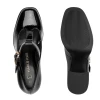 Marco Tozzi 24406-47 018 Black Patent Block Heel Platform Pump | newshoes.ie