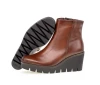 Gabor 8045.01.003 74.780.24 54.780.24 34.780.24 Tan Sattel Wedge Ankle Boot | newshoes.ie