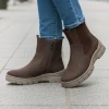 Caprice 9-26407-47 342 Dark Brown Suede Tex Boot | newshoes.ie