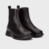 Wonders FlexFly 22 A-4422 Black Chelsea Style Ankle Boot | newshoes.ie