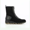 Wonders Simon 32 C-7632 Black Front-Zip Wedge Ankle Boot | newshoes.ie