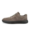 Ecco Move 551654-05559 Dark Clay Men's Suede Sneaker | newshoes.ie