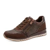 Marco Tozzi 2-23704-47 353 Chocolate Brown Sparkly Sneaker | newshoes.ie
