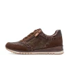 Marco Tozzi 2-23704-47 353 Chocolate Brown Sparkly Sneaker | newshoes.ie