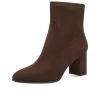 Marco Tozzi 25369-47 317 Choco Suede Ankle Boot | newshoes.ie