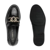 Marco Tozzi 24307-47 011 Black Brush Block Heel Loafer | newshoes.ie