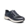 G Comfort R-5189-3L Navy Wide Fit Women's Weatherproof Casual Shoe | newshoes.ie