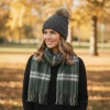 Dubarry Newbawn Hat & Scarf Gift Set - Dusky Green 9578-49 | newshoes.ie
