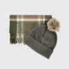 Dubarry Newbawn Hat & Scarf Gift Set - Dusky Green 9578-49 | newshoes.ie