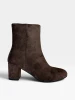 Susst Lucinda Brown suede ankle bootSusst Lucinda26 Brown Suede Block Heel Ankle Boot | newshoes.ie