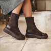 Wonders Xfly 07 A-5207 Brown Suede Ankle Boot | newshoes.ie