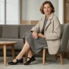 Unisa Culver F26 VER Black Patent Flat Strap | newshoes.ie