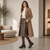 Pepe Menargues 21232 Burgundy Sockette Boot With Side Zip | newshoes.ie