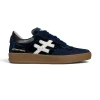 Another Trend A034 85 Baby Silk Blue Terciopelo Sneaker | newshoes.ie