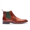 Base London Kensington Tan Leather Men's Chelsea Boots | newshoes.ie