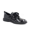 Loretta Vitale C38154 Black Patent Lace Loafer | newshoes.ie