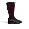 Jose Saenz 21654 Burgundy Stretch High Boot | newshoes.ie