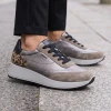 IMAC 208398 7152/017 Taupe Leopard Lace Women's Casual Shoe | newshoes.ie