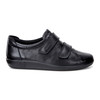 Ecco Soft 2.0 206513-56723 Black Feather Velcro | newshoes.ie
