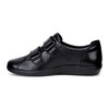 Ecco Soft 2.0 206513-56723 Black Velcro Women's Walking Shoe | newshoes.ie