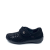 G Comfort P-9520 STN Black print wide fit newshoes.ie