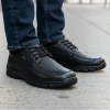 G Comfort A-7825 Black Wide Fit Men's Casual Shoe | newshoes.ie