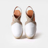 Toni Pons Tossa White Leather Espadrille | newshoes.ie