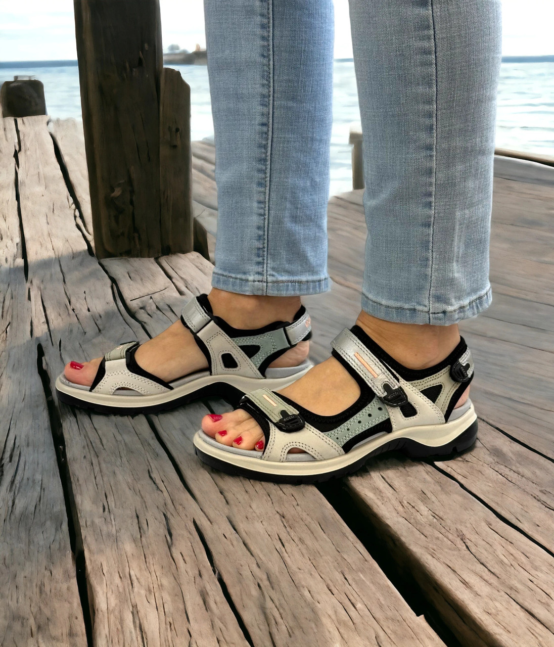 Ecco Offroad Yucatan 822083-52334 Sage Sandal Ecco Ireland