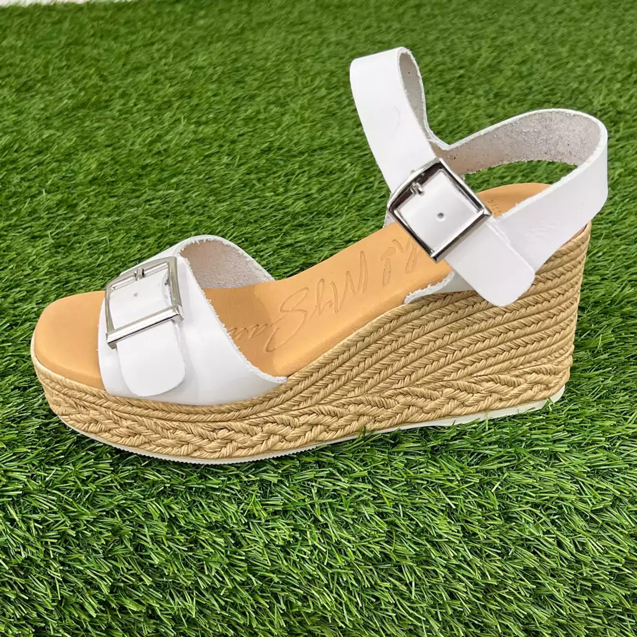 Kid Girl White Wedge Sandals (3119158) | LTD Kids