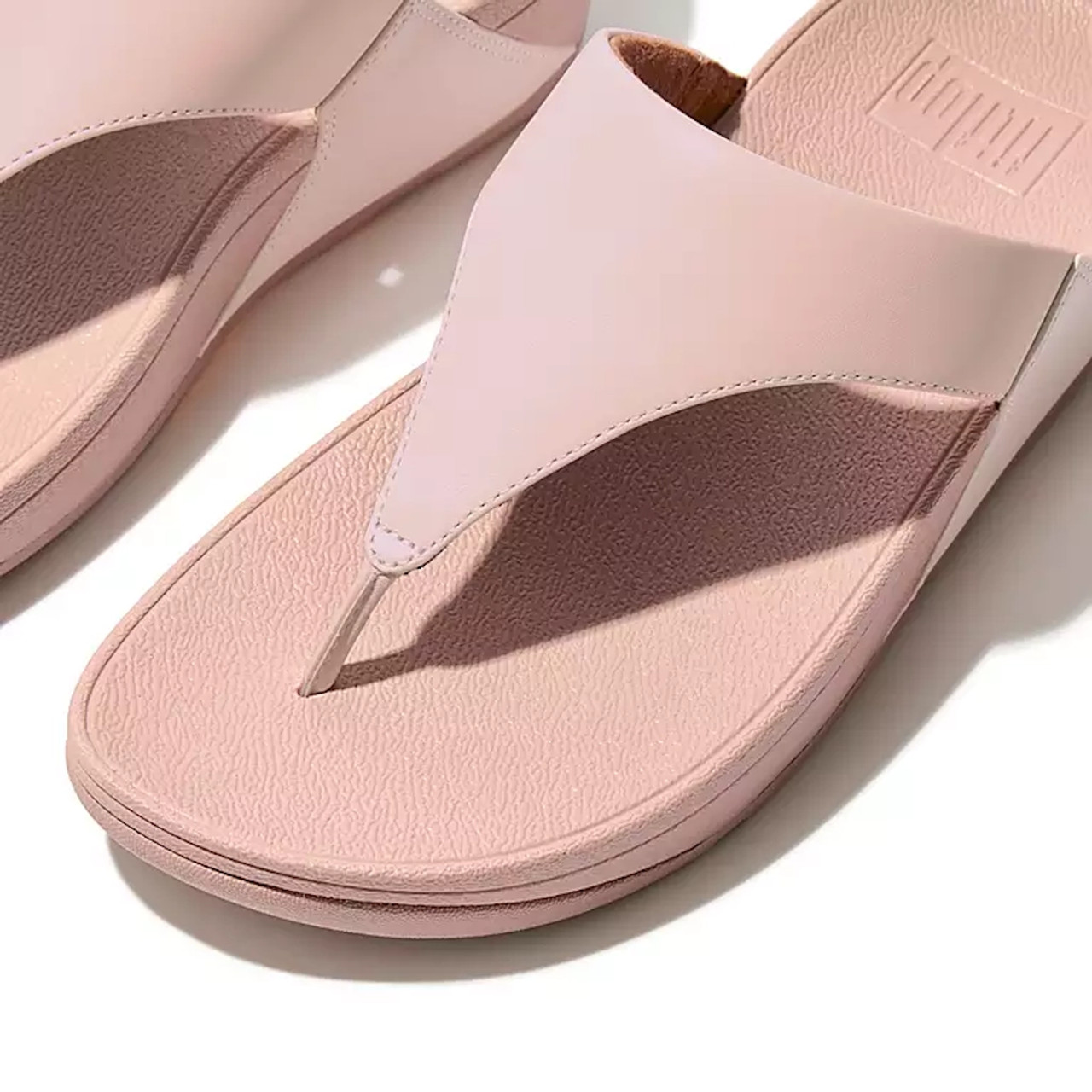 Amazon.com | FitFlop Lulu Crystal Embellished Slides Rose Gold 7 M (B) |  Slides