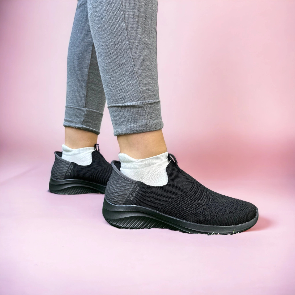 Skechers Slip-ins: Ultra Flex Smooth Step 149709/BBK Black