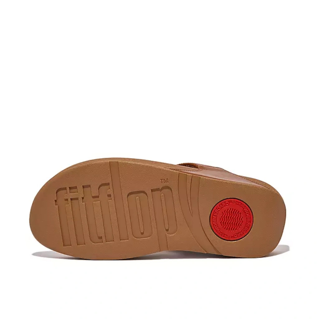 Fitflop Lulu Light Tan Toe-Post Sandal | Fitflop Ireland