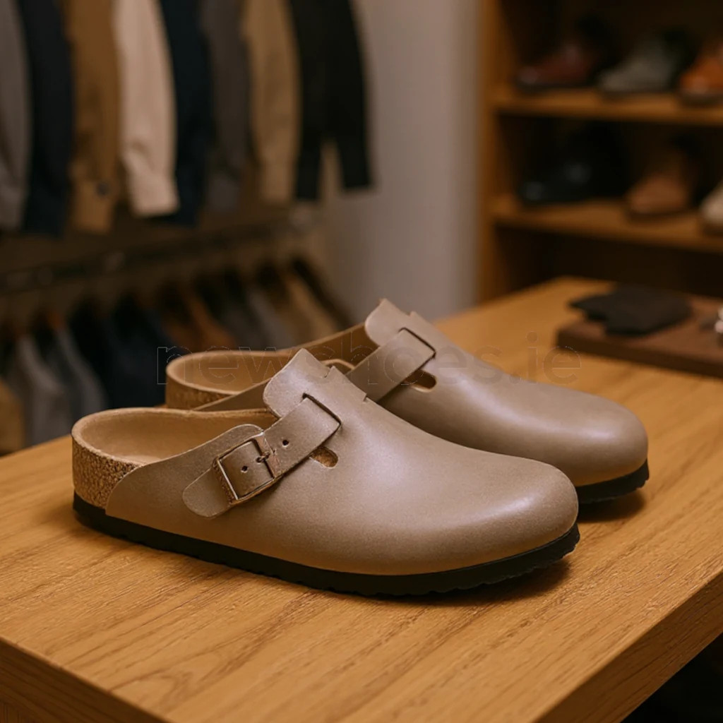 Birkenstock Boston Tabacco Brown Men's Clog Birkenstock Ireland