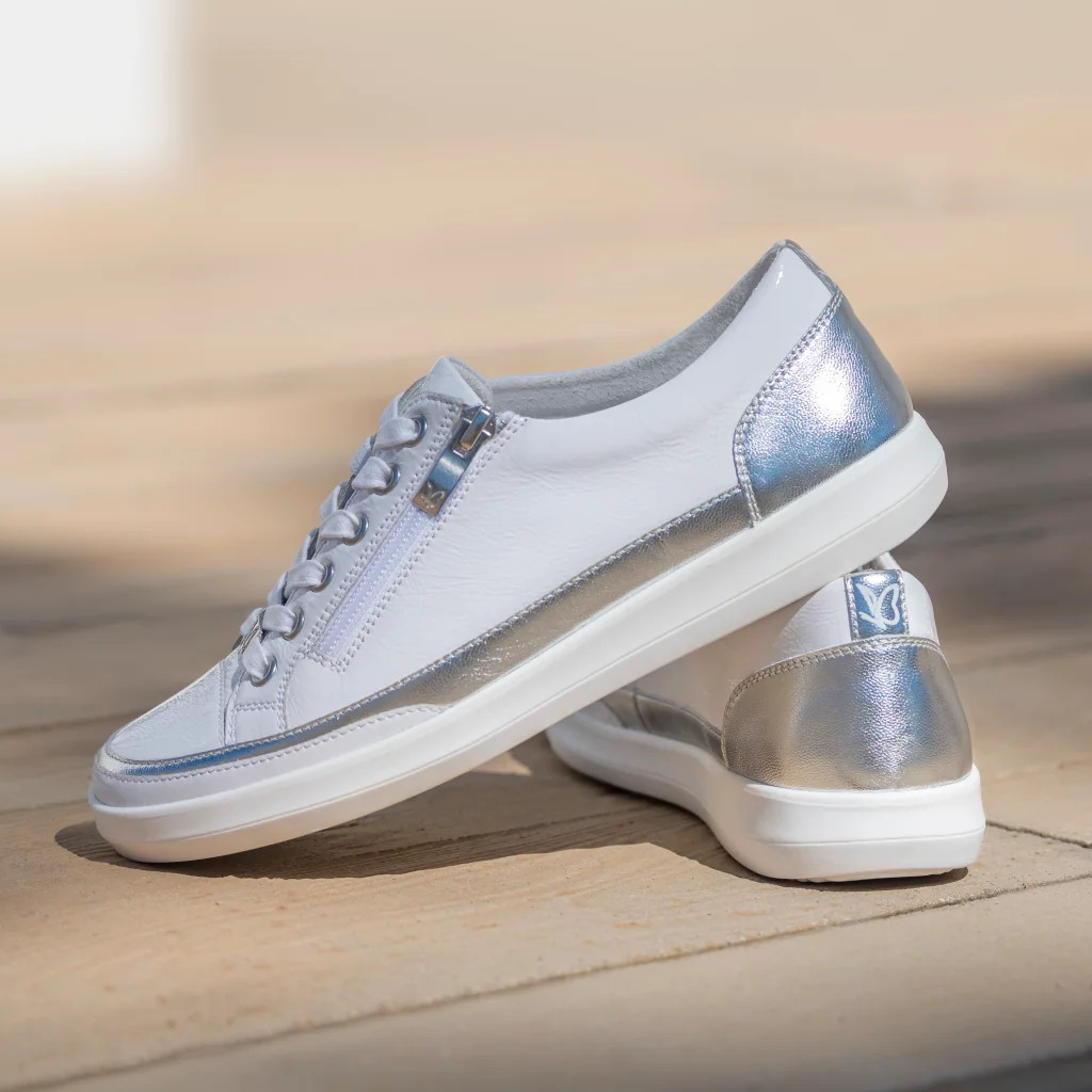 Sneaker Sommerschuhe Caprice Sneaker Caprice Slipper Hirschleder