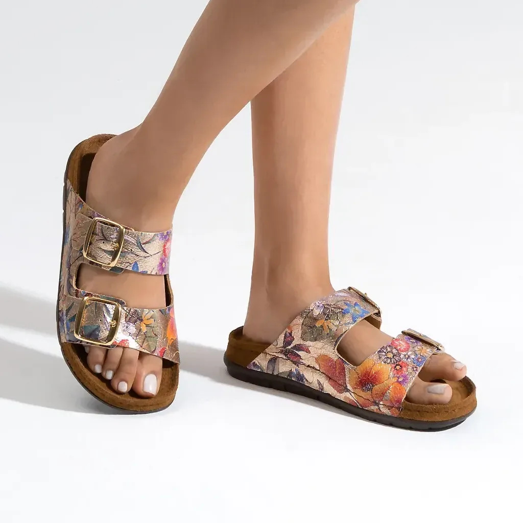Rohde EASYS N°42 5864-29 Floral Print Mule Sandal Rohde Ireland