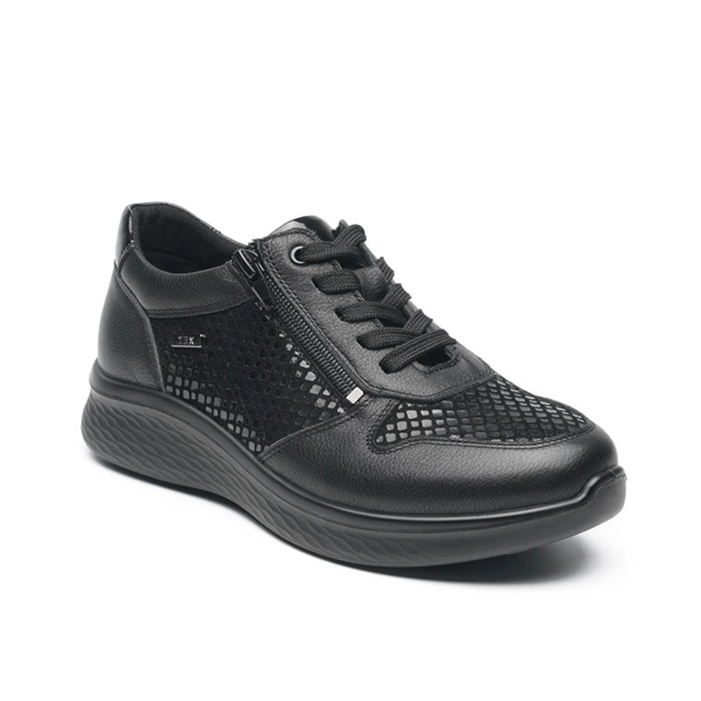 G Comfort P-819SW Black Tex Women's Casual Shoe G Comfort Ireland