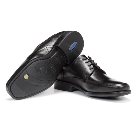 Fluchos Rafael 7995 Black Men's Formal Lace Shoe | newshoes.ie