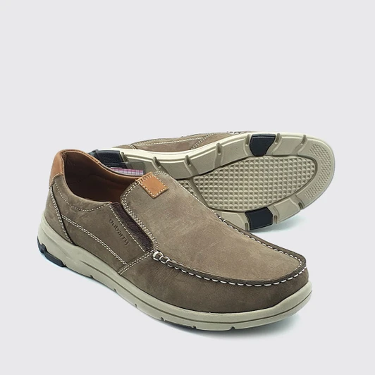 Dubarry Boston 5818-90 Pebble Men's Casual Shoe | newshoes.ie