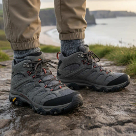 Merrell Moab 3 Mid GTX J035785 Beluga Men's Hiking Boot | newshoes.ie Merrell Moab 3 Mid GTX J035785 Beluga Men's Hiking Boot | newshoes.ie