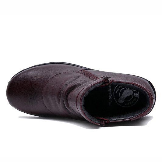 G Comfort P-9521 Burgundy Extra Wide Fit Boot newshoes.ie G Comfort P-9521 Burgundy Extra Wide Fit Boot newshoes.ie