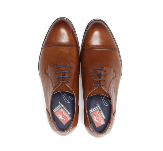 Fluchos Heracles 8412 Tan Leather Men’s Formal Shoe | newshoes.ie