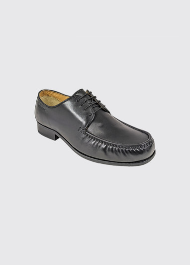 Dubarry Denver 4848-01 Black Wide Fit Men's Formal Shoe | newshoes.ie